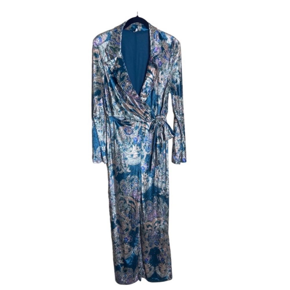 Free People Delphine Velvet Jumpsuit - Picture 3 of 6